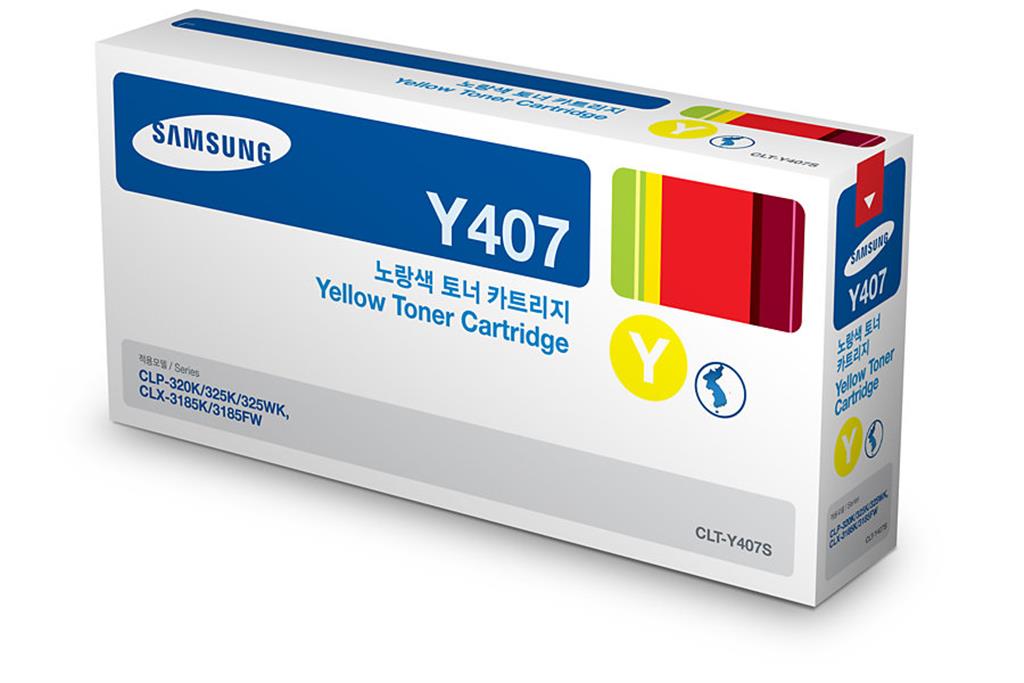 "TONER SAMSUNG YELLOW PARA LASER COLOR CLX-3185, C