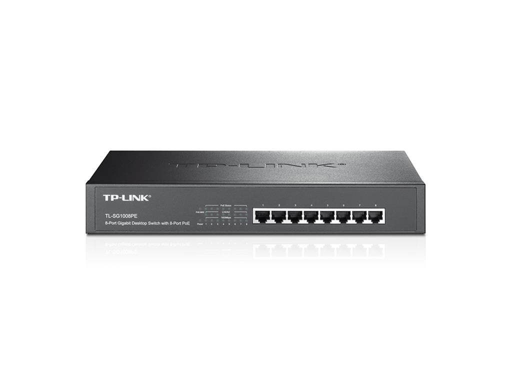 Switch de Escritorio / con Base de Montaje de 8 Pu