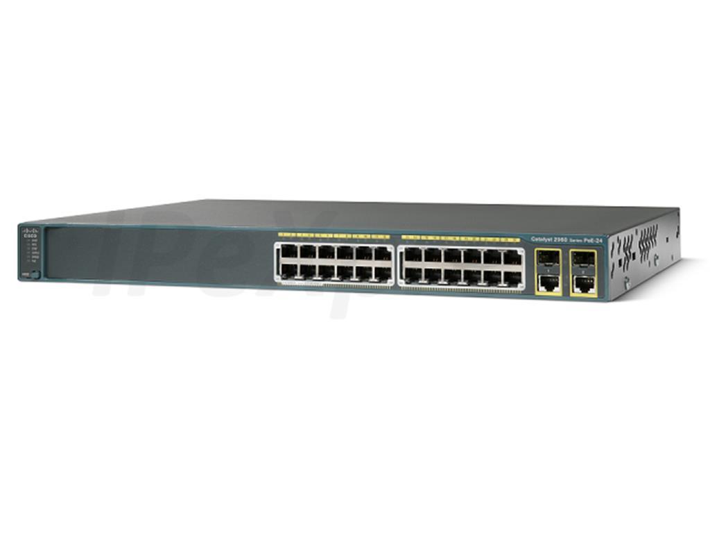 Catalyst 2960 Plus 24 10/100 PoE + 2 T/SFP   LAN B