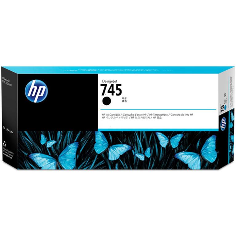 Cartucho HP 745 Matte Black 130 ml P/DesignJet HP 