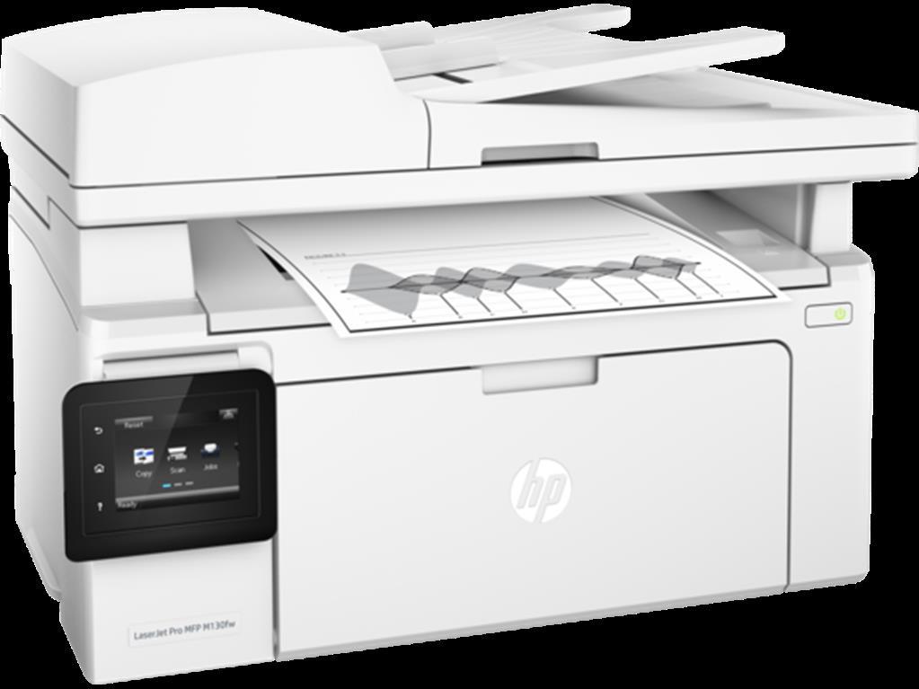 HP LaserJet Pro MFP M130fw PRINTER
23PPM NEGRO, 12
