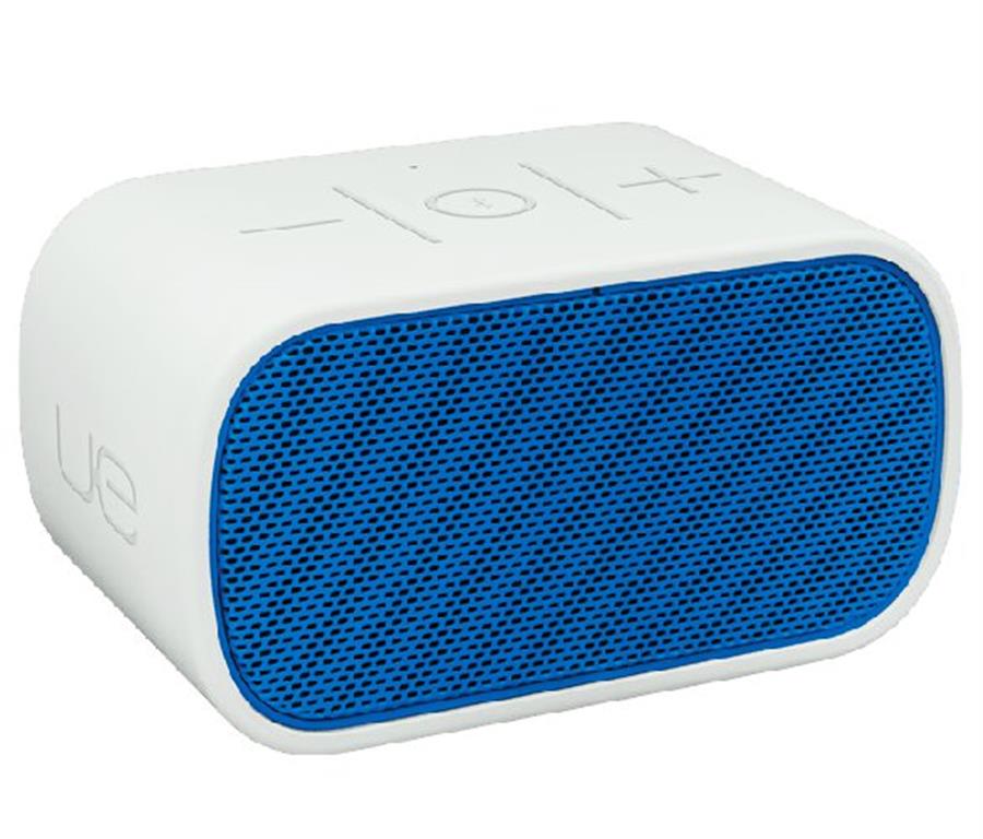 UE Mini Boombox Azul con Blanco
Parlante Mini Boom
