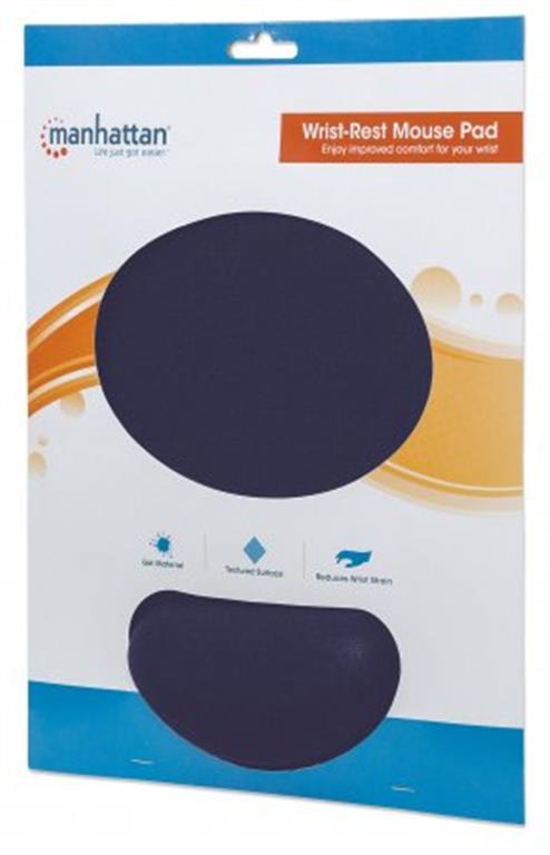 Manhattan MOUSE PAD GEL-  Blue (Azul)Suave soport[...]
