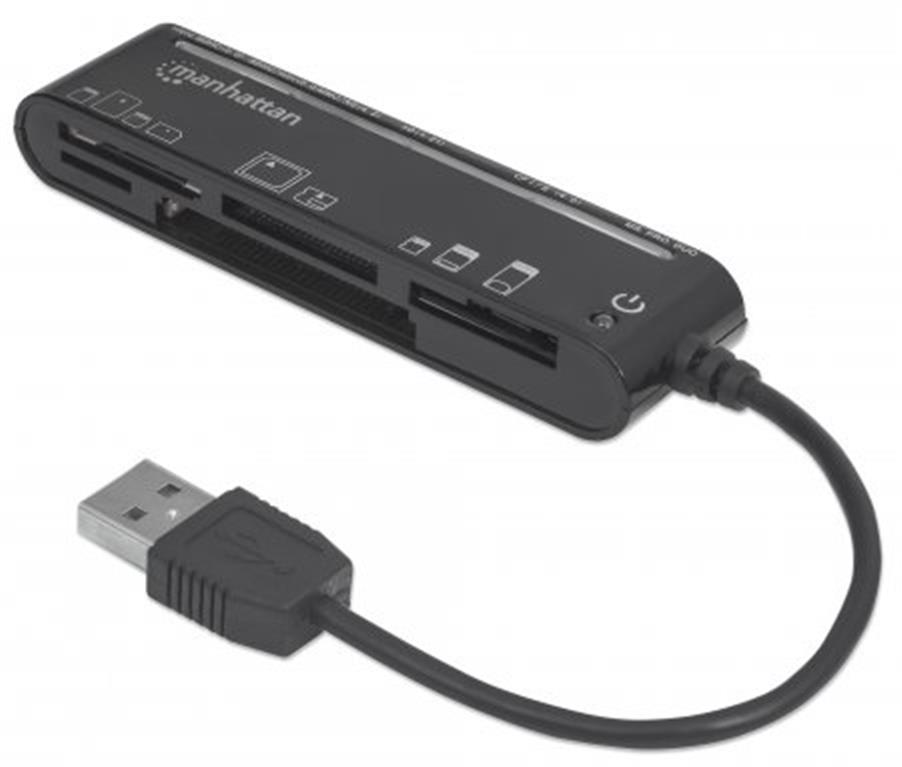 Manhattan Lector / Grabador de Multi-tarjetasUSB 
