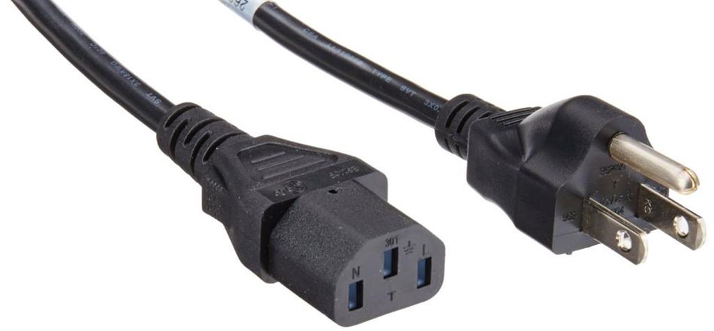 Meraki AC Power Cord for MX and MS (US Plug)