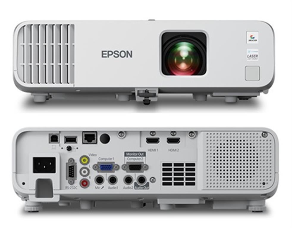 PROYECTOR EPSON LASER POWERLITE L210W, 4500LUM, WXGA, HDMI, RED RJ45 Parlan[...]
