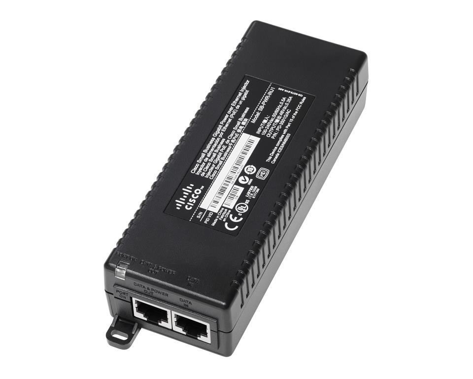 Cisco Gigabit Power over Ethernet Injector-30W
FUE