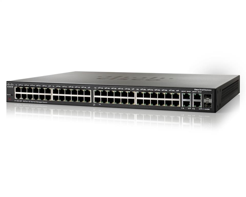 Cisco Small Business SF300-48PP - Switch - L3 - ma