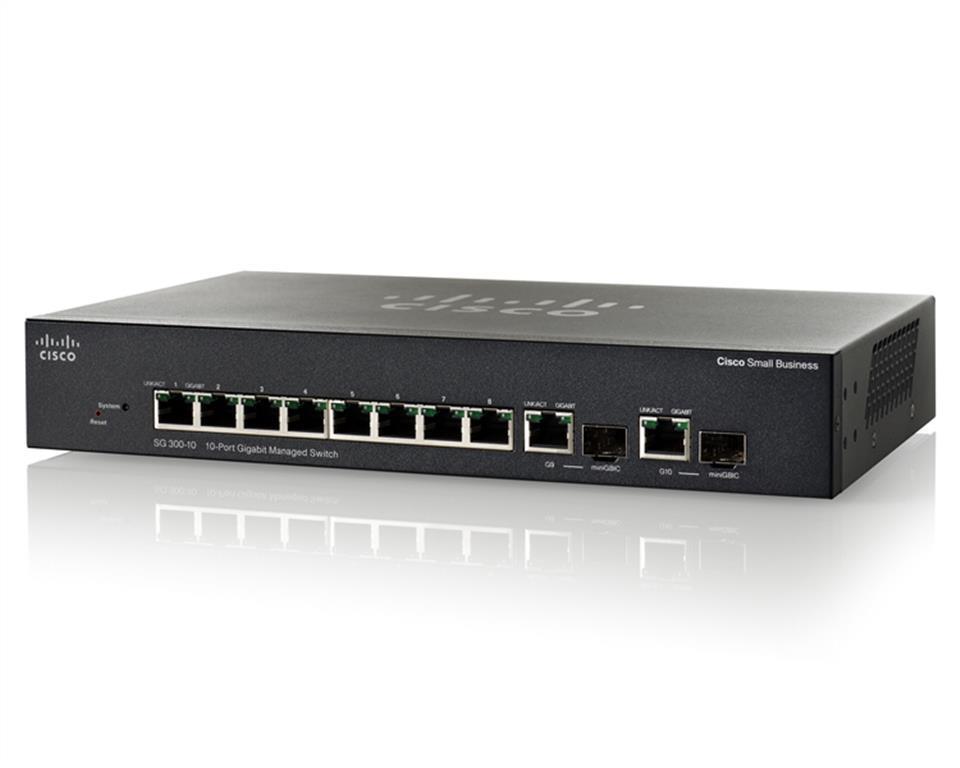 Cisco Small Business SG300-10 - Switch - L3 - mana