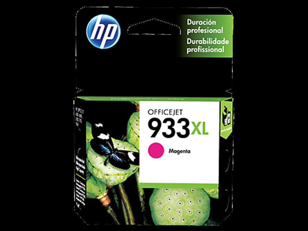 CARTUCHO DE TINTA HP 933XL MAGENTA P/OFFICEJET PRO 7100
RENDIMIENTO 825 PÁGINAS APROXIMADAMENTE
CART