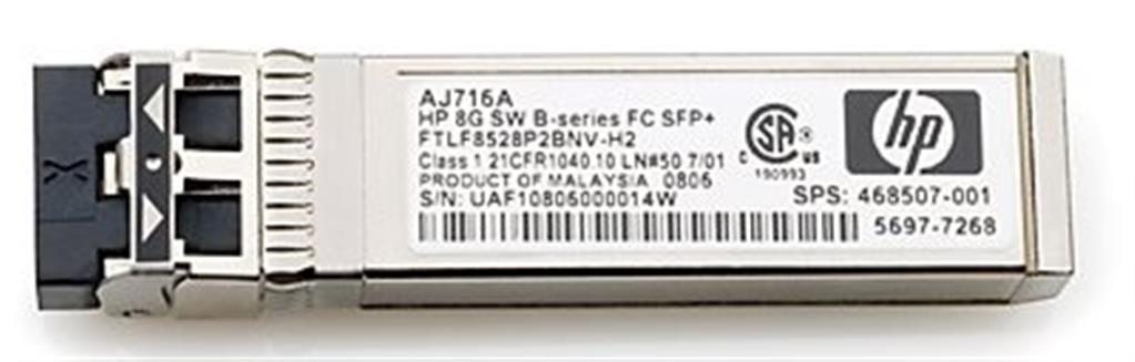 HP MSA 2040 10Gb Short Range iSCSI SFP+ 4-pack Tra