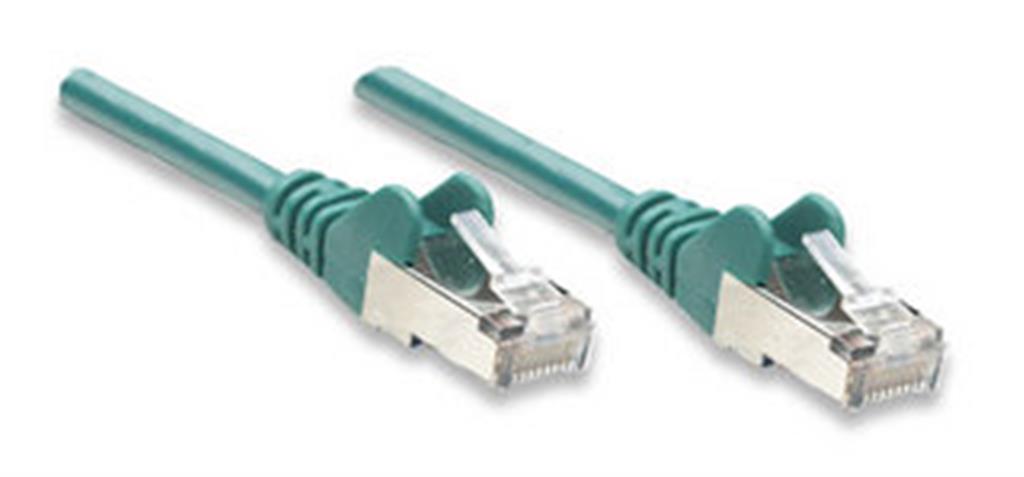 Intellinet  PATCH CABLE Cat 6, 10ft, VERDE
Contactos con baño de oro para una mejor conexión
Cable c