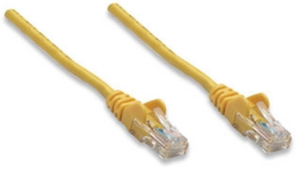 Intellinet PATCH CABLE Cat 6, 10ft, AMARILLO
Contactos con baño de oro para una mejor conexión
Cable