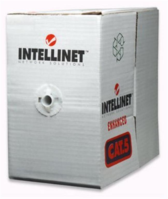 Intellinet ROLLO DE CABLE Cat5e Bulk CCA-1000ft/305m- GRIS (Max. 50 feet cables)
Ajuste de impedanci