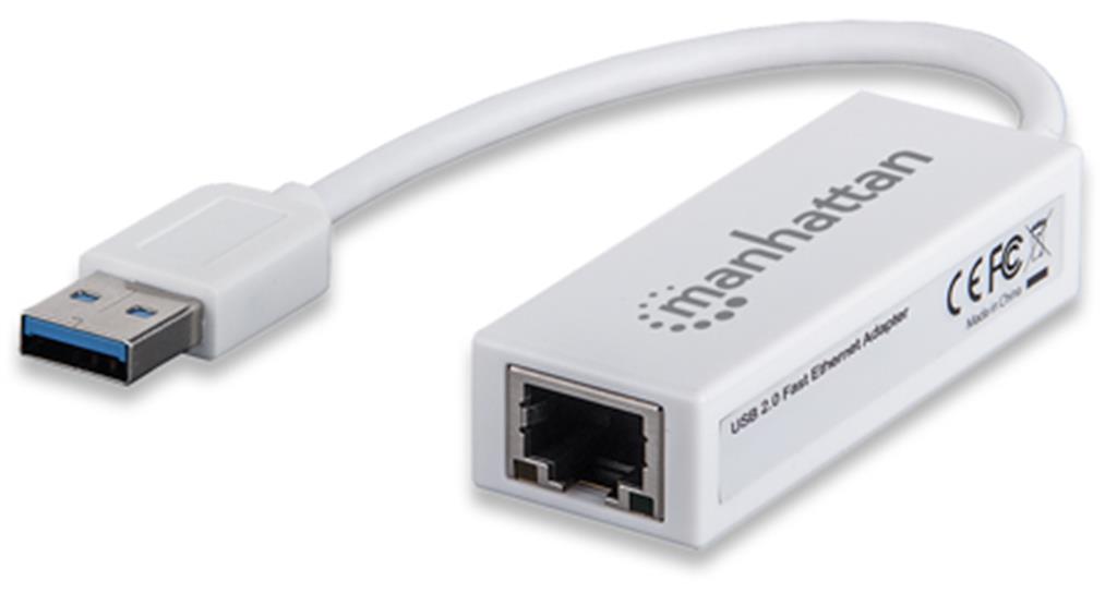 MANHATTAN ADAPTADOR USB 2.0 to RJ45 Ethernet10 ve[...]