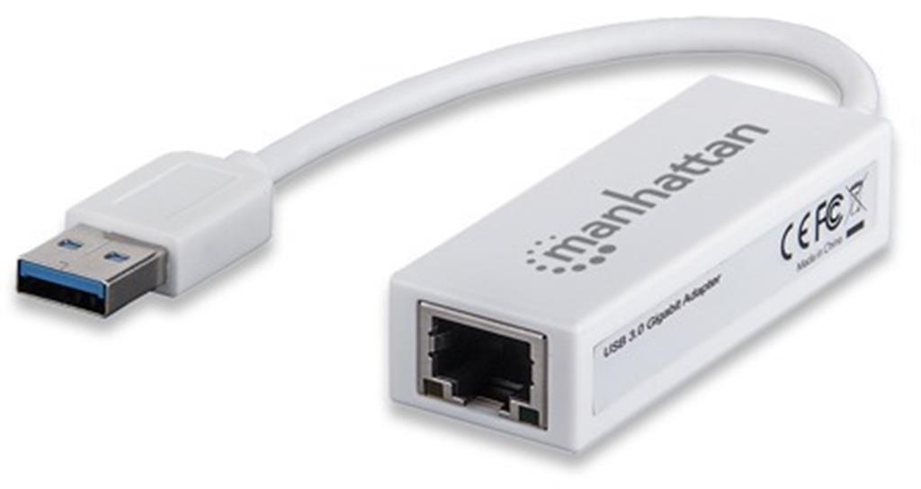 MANHATTAN ADAPTADOR USB 3.0 to RJ45 Gigabit Ethern