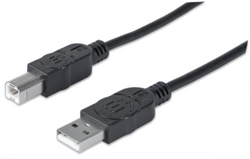 "Manhattan  PRINTER CABLE USB, 6ft"Conecte con co[...]