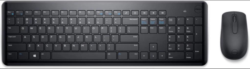 580-AFTI, DELL Spanish Wireless Keyboard & Mouse C