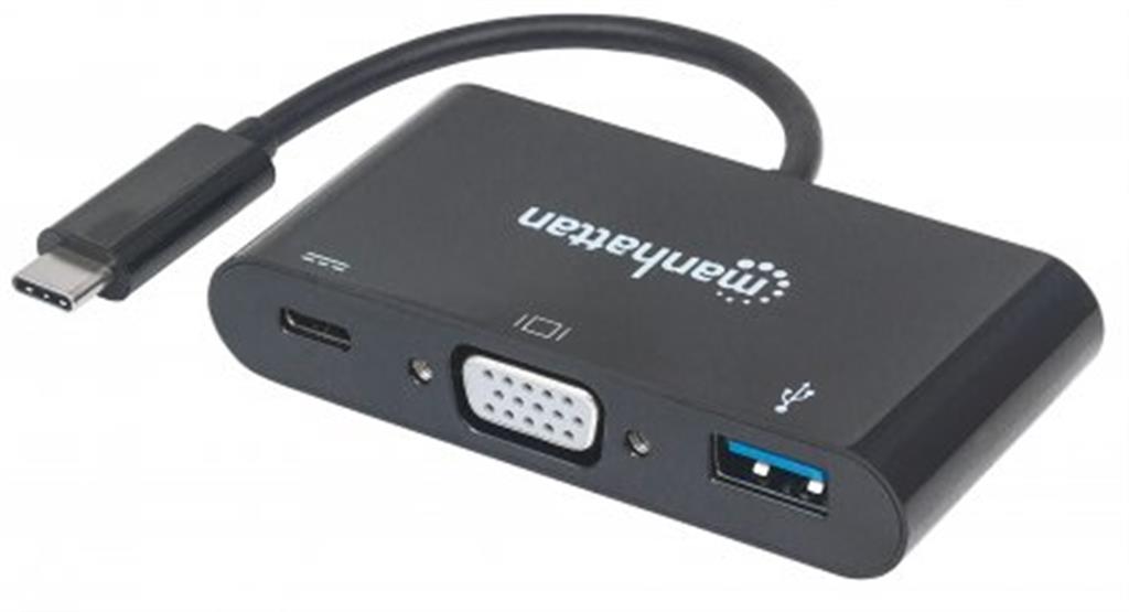 Convertidor Docking USB Tipo-C y VGA
Superspeed, U