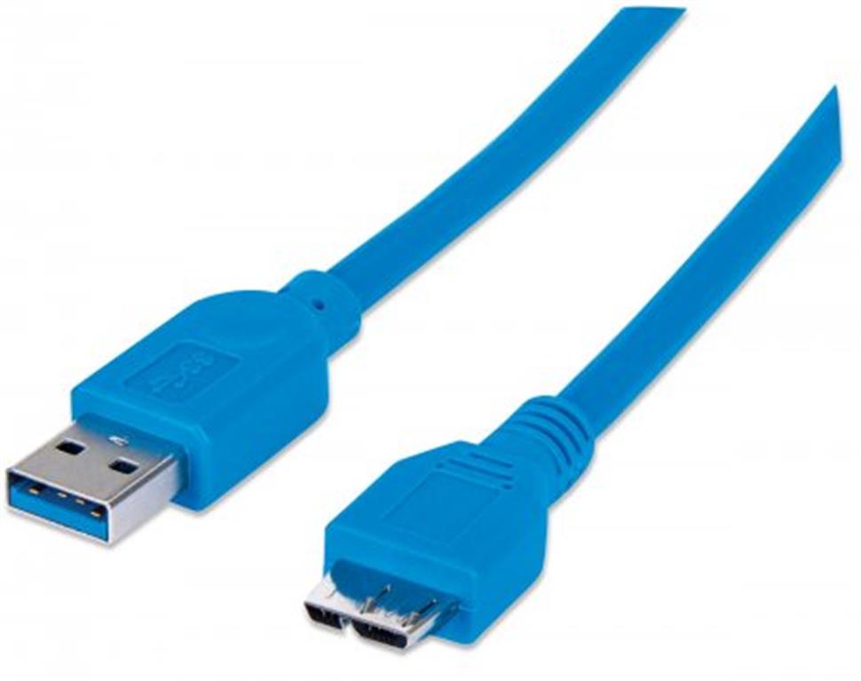 Manhattan Cable USB de Súper Velocidad
A Macho / M